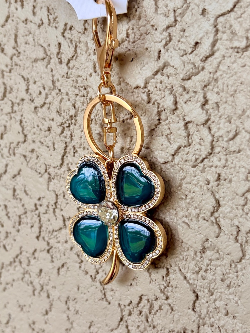 Classic For Leaf Clover Keychain/Bag Charm - Picture 3 of 8